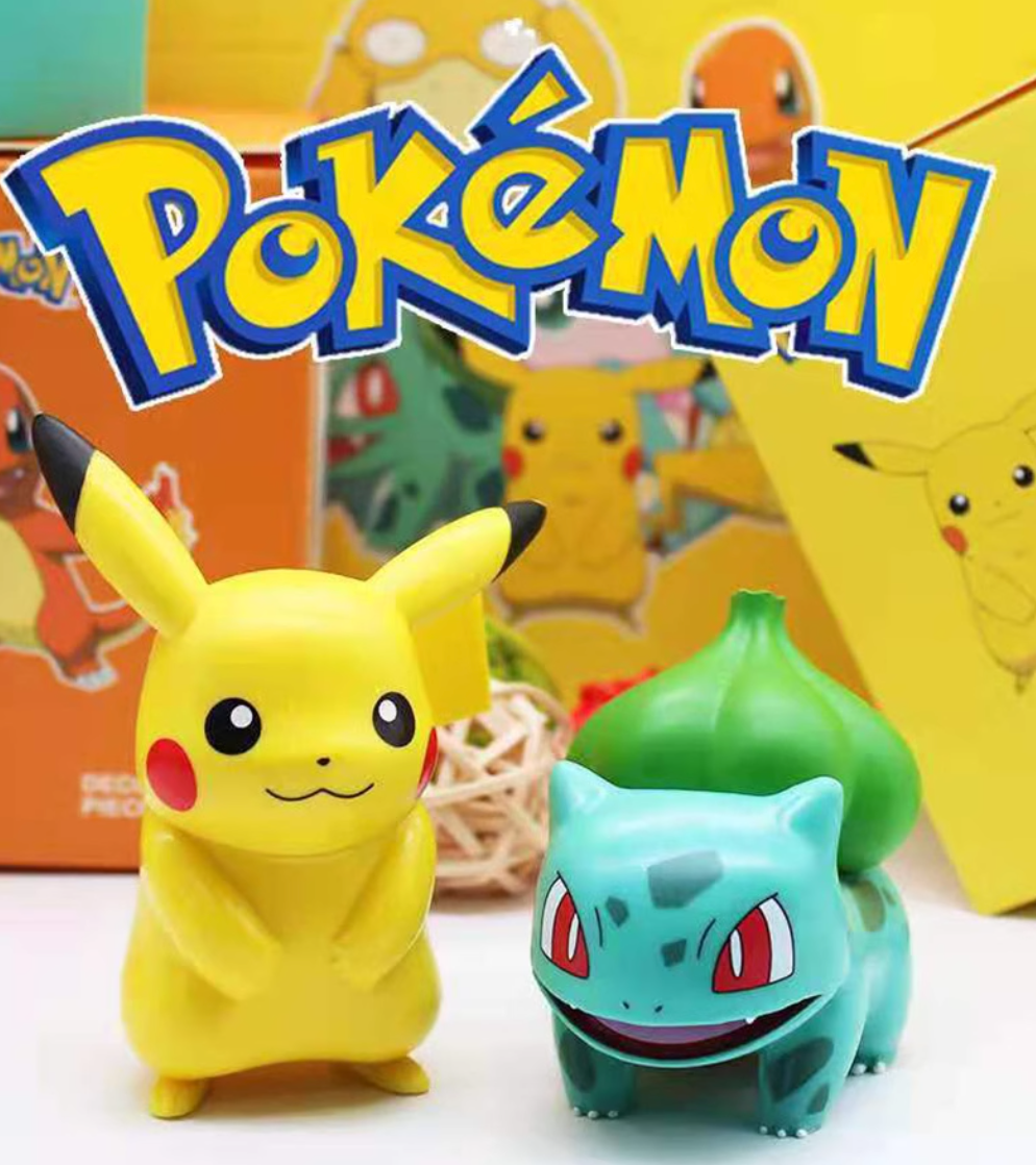 Pokémon Complete Blind Box Set (Standing Pose) – 6 Figures Open Box