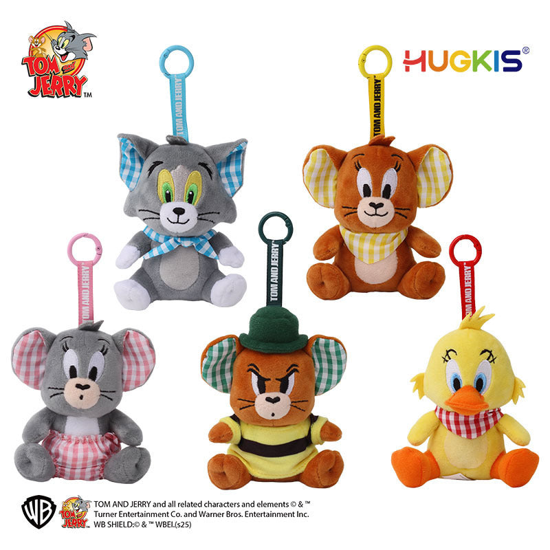 Tom and Jerry Plush Keychain