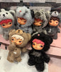 Hirono Road Journal Series-Plush Doll Pendant Blind Box - 6 PCS a set