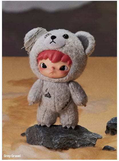 Hirono Road Journal Series-Plush Doll Pendant Blind Box - 6 PCS a set