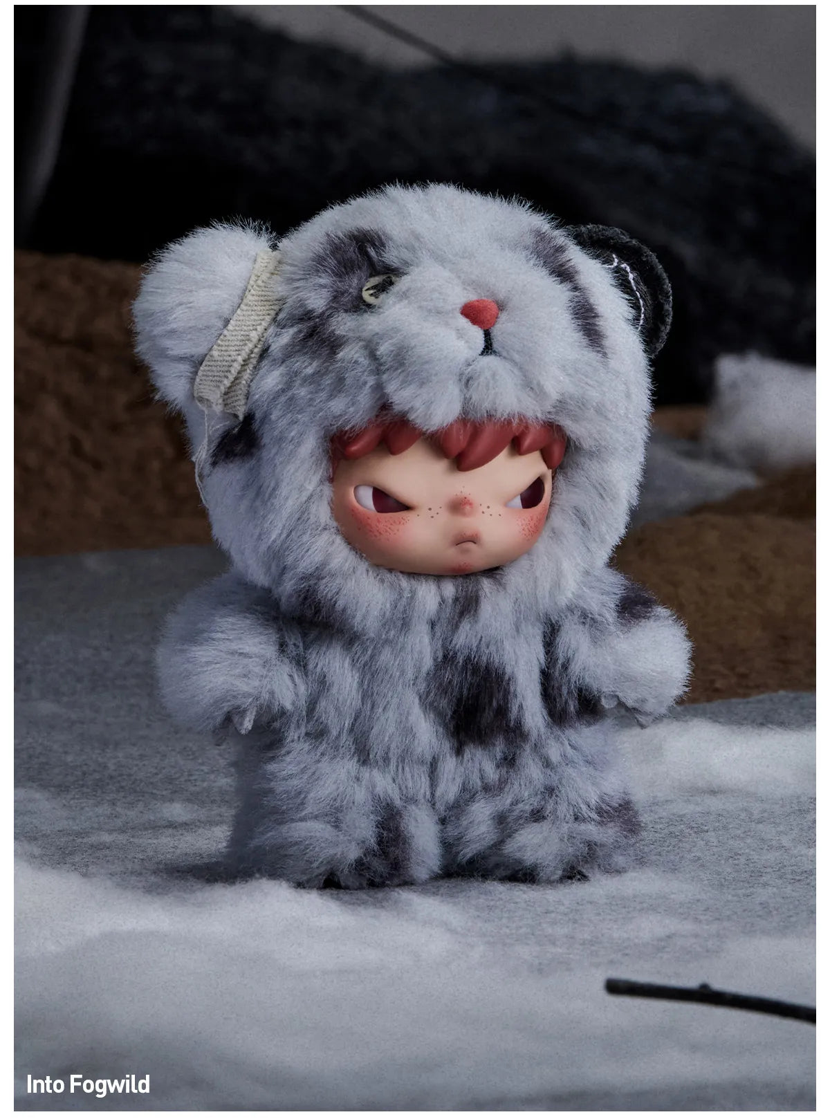Hirono Road Journal Series-Plush Doll Pendant Blind Box - 6 PCS a set