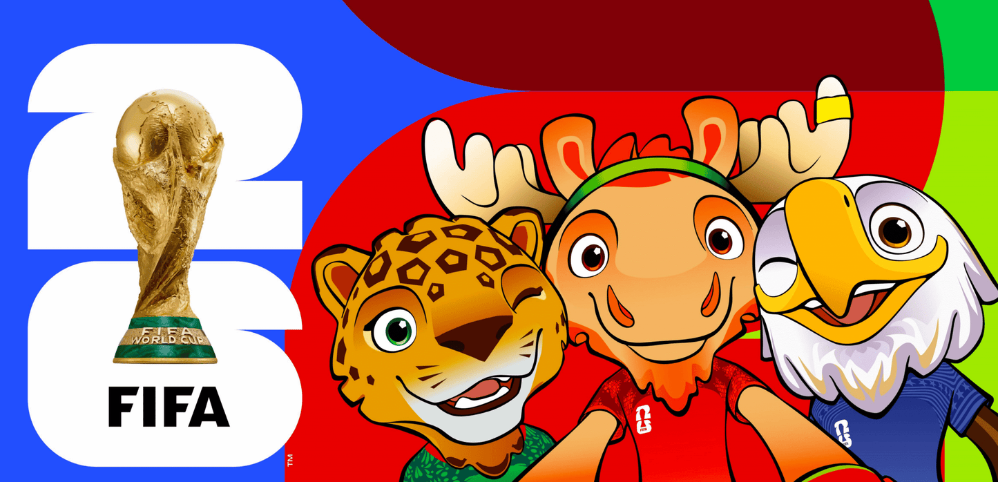FIFA world cup 2026 Mascots - 6cm - 3 PCS a set