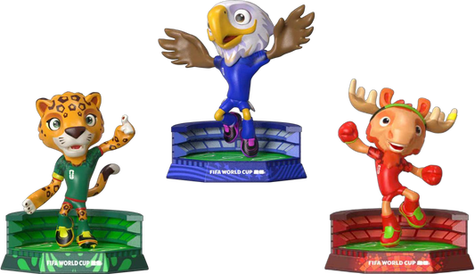 FIFA world cup 2026 Mascots - 6cm - 3 PCS a set