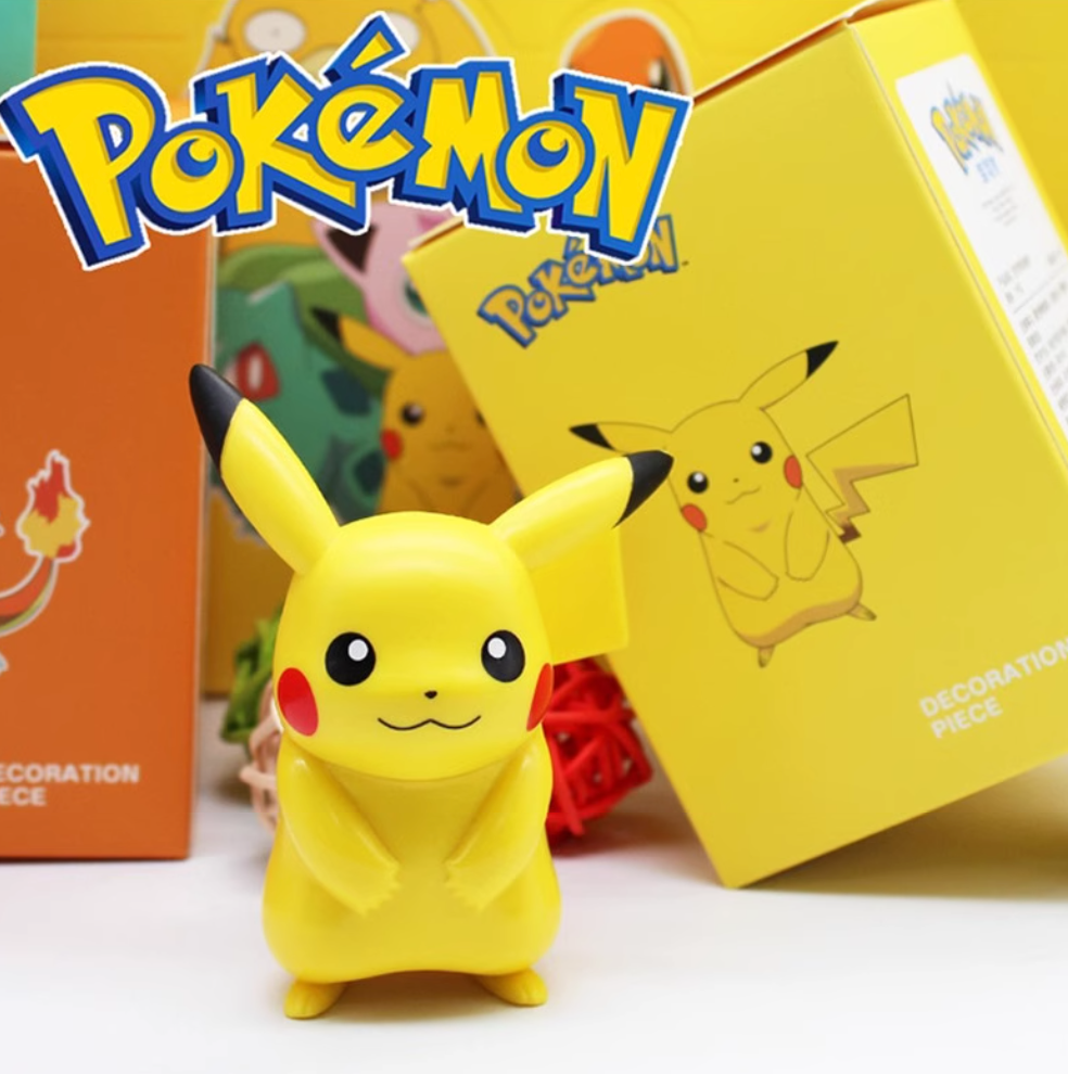 Pokémon Complete Blind Box Set (Standing Pose) – 6 Figures Open Box
