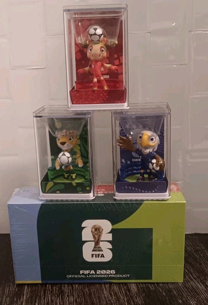 FIFA world cup 2026 Mascots - 6cm - 3 PCS a set