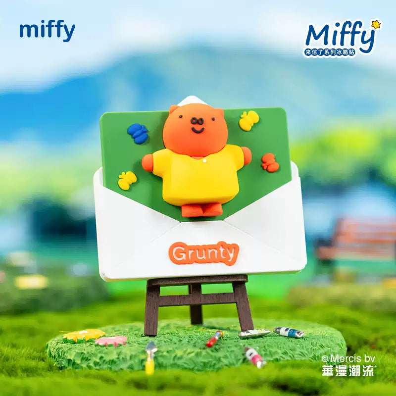 MIFFY “You’ve Got Mail” Series Fridge Magnet Open Box - 6 PCS a set