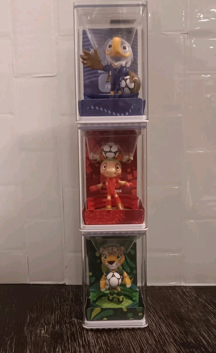 FIFA world cup 2026 Mascots - 6cm - 3 PCS a set
