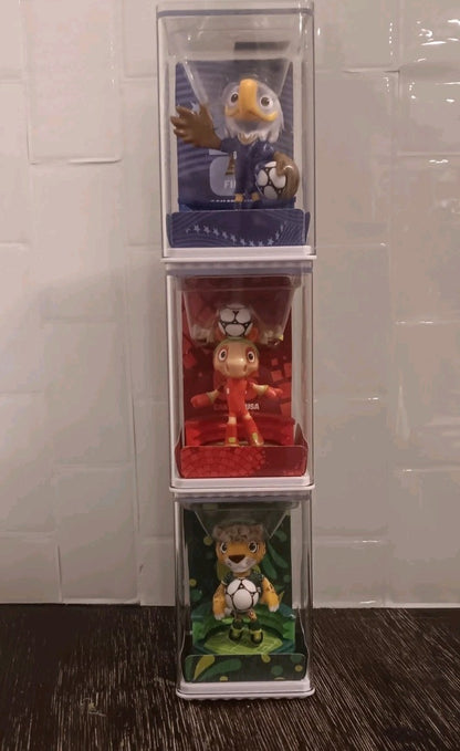FIFA world cup 2026 Mascots - 6cm - 3 PCS a set