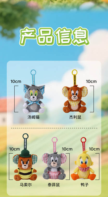 Tom and Jerry Plush Keychain