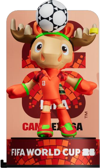 FIFA world cup 2026 Mascots - 6cm - 3 PCS a set